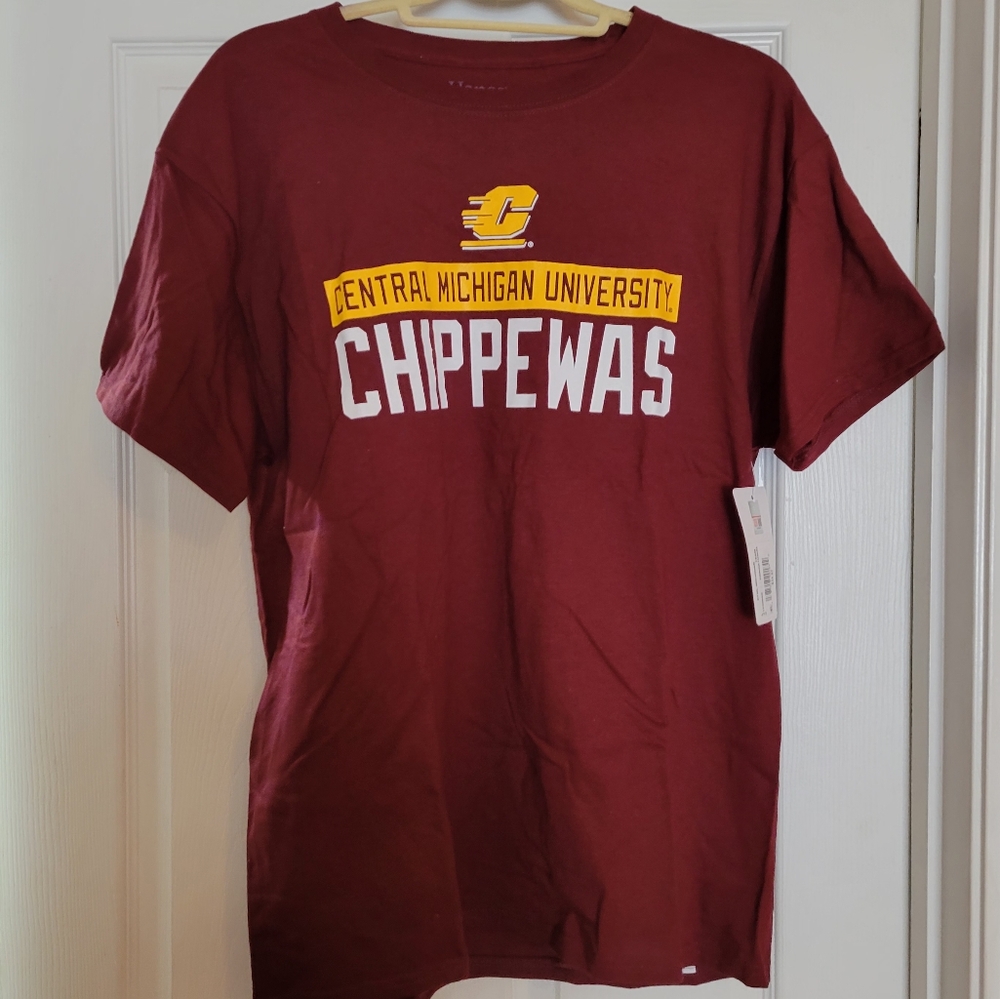 Central Michigan University Chippewas Maroon T-Shirt